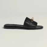 Hermes Women Giulia Sandal-Black H232129Z 02345