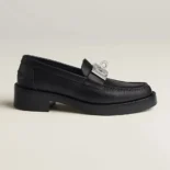 Hermes Women Hot Loafer-Black H232075Z 02350