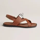 Hermes Women Ines Sandal-Brown H241155Z 20350
