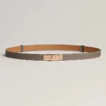 Hermes Women Kelly 18 Belt-Grey H069853CD18