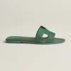 Hermes Women Oran Sandal-Green H202272Z EC350