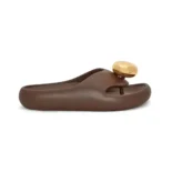Loewe Women Foam Pebble Sandal-Chocolate L815465XAD