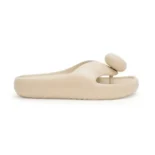 Loewe Women Foam Pebble Sandal-White L815465XA6