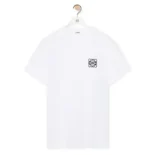 Loewe Women Regular Fit T-shirt in Cotton-White H526Y22X75