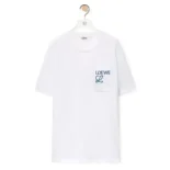 Loewe Women Relaxed fit T-shirt in Cotton-White H526Y22X99