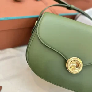 Loro Piana Women Mini Ghiera Bag-Dark Green FAO1144