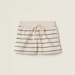 Miu Miu Women Cotton Fleece Shorts MJP31314NQF075RSOOO
