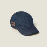 Miu Miu Women Denim Baseball Cap 5HC274_AJ6_F0QV1