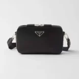 Prada Men Prada Brique Brushed Leather Bag 2VH173