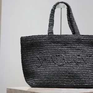 Saint Laurent YSL Unisex Saint Laurent YSL Women Saint Laurent Tote in Raffia 756269GAAEI1000