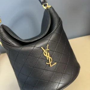 Saint Laurent YSL Women Gaby Bucket Bag in Lambskin 7639611EL071000