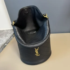 Saint Laurent YSL Women Gaby Bucket Bag in Lambskin 7639611EL071000