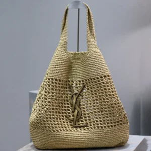 Saint Laurent YSL Women Icare in Raffia 772191GAAEK2063