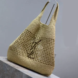 Saint Laurent YSL Women Icare in Raffia 772191GAAEK2063