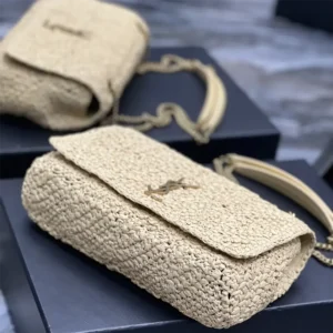 Saint Laurent YSL Women Jamie Medium in Raffia 515821GAAAT2087
