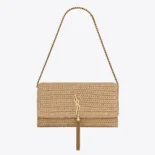 Saint Laurent YSL Women Kate 99 Tassel in Raffia 604276GG6AW7072