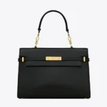 Saint Laurent YSL Women Manhattan Top-handle in Box Saint Laurent-Black