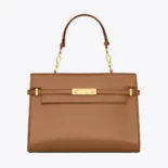 Saint Laurent YSL Women Manhattan Top-handle in Box Saint Laurent-Brown