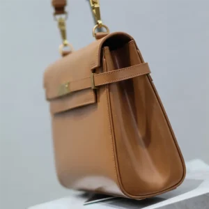 Saint Laurent YSL Women Manhattan Top-handle in Box Saint Laurent-Brown