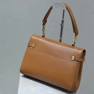 Saint Laurent YSL Women Manhattan Top-handle in Box Saint Laurent-Brown