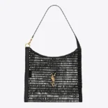 Saint Laurent YSL Women Oxalis Bag in Raffia Macramé 773984GAAEA1000