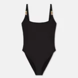 Versace Women Medusa 95 One-piece Swimsuit-Black 1B000