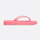Dior Women Diorsea Thong Sandal Candy Pink Leather-Effect Fabric KCQ870FLB