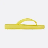 Dior Women Diorsea Thong Sandal Lemon Yellow Leather-Effect Fabric KCQ870FLB