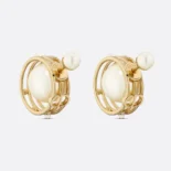 Dior Women Tribales Earrings Gold-Finish Metal E3173WOMCY_D03S