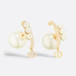 Dior Women Tribales Earrings Gold-Finish Metal E3194WOMCY_D03S