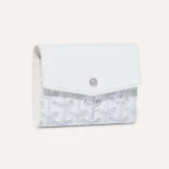 Goyard Unisex Saint Gabrie Wallet-White STGABRPMLTY50CL50P