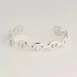 Hermes Unisex Chaine D Ancre Enchainee Bracelet Small Model