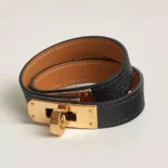 Hermes Unisex Kelly Double Tour Bracelet H011114CC89T2