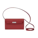 Hermes Women Kelly To Go in Epsom Leather-Maroon