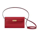 Hermes Women Kelly To Go in Epsom Leather-Red