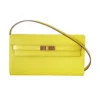 Hermes Women Kelly To Go in Epsom Leather-Yellow