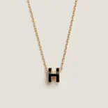 Hermes Women Mini Pop H Pendant-Black H147992F 03