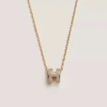 Hermes Women Mini Pop H Pendant-Gray H147992F 55
