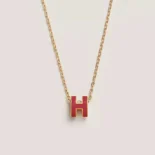 Hermes Women Mini Pop H Pendant-Red H147992F B7