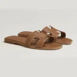 Hermes Women Oran Sandal-Brown H021056Z