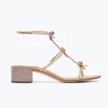 Rene Caovilla Women Sandals with Ankle Laces Caterina C08167040RN01W311