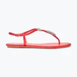Rene Caovilla Women Serpente Red Thong Sandal 10 C12048010R001V126