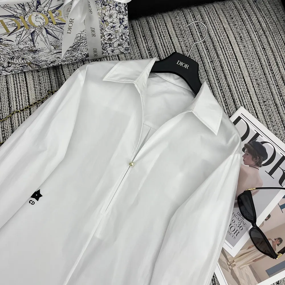 dior white dress shirt NEW Christian Dior Mens White Dress Shirt w/French Cuffs Size 15.5 32/33 COTTON