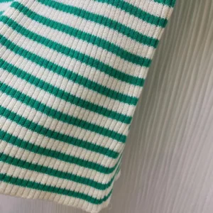 Dior Women Dioriviera Short-Sleeved Sweater Aqua Cashmere and Wool Knit