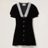 Miu Miu Women Velvet Minidress MF5217_10BA_F0002_S_OOO