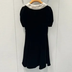 Miu Miu Women Velvet Minidress MF5217_10BA_F0002_S_OOO