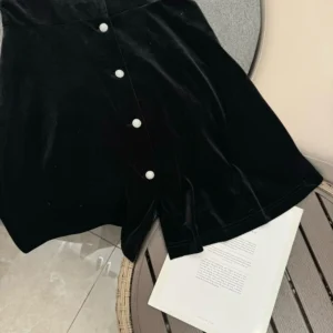 Miu Miu Women Velvet Minidress MF5217_10BA_F0002_S_OOO