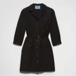 Prada Women Poplin Mini-dress P3N15E_1XV2_F0002_S_OOO