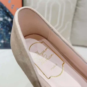 Roger Vivier Women Mini Broche Vivier Strass Buckle Babies Ballerinas