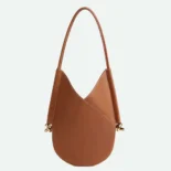 Bottega Veneta Women Small Solstice Shoulder Bag in Calf Leather with Signature Knot Details